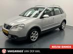 Volkswagen CrossPolo 1.4i-16V Clima-Cr.contr-Lm 15"velgen, Voorwielaandrijving, Gebruikt, Met garantie (alle), Origineel Nederlands