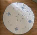 EEN PRACHTIG HANDGEBORDUURD TAFELKLEED Ø 148 cm, Ophalen of Verzenden