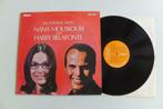 LP Album An evening with Nana Mouskouri Harry Belavonte TOP, Ophalen of Verzenden, 1960 tot 1980, Gebruikt, 12 inch