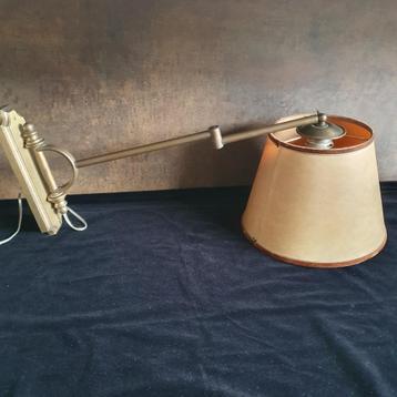 Vintage - Wandlamp - Muurlamp - Zwenklamp - Metaal - Dimmer beschikbaar voor biedingen