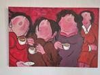 Dikke dames schilderij schilderijen, Ophalen