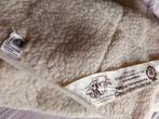 schapenwollen deken 1x2m, Ophalen, Gebruikt, Eenpersoons, Beige