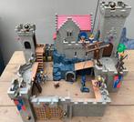 5) Playmobil konings-kasteel leeuwen-ridders 6000 + 6373, Gebruikt, Ophalen of Verzenden