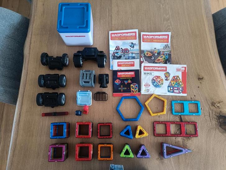 Magformers magneten, Kinderen en Baby's, Speelgoed | Bouwstenen, Zo goed als nieuw, Overige merken, Ophalen of Verzenden