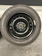 15” Peugeot 207 / 208 / Partner velgen + winterbanden 4x108, Auto-onderdelen, Banden en Velgen, Gebruikt, 15 inch, Banden en Velgen
