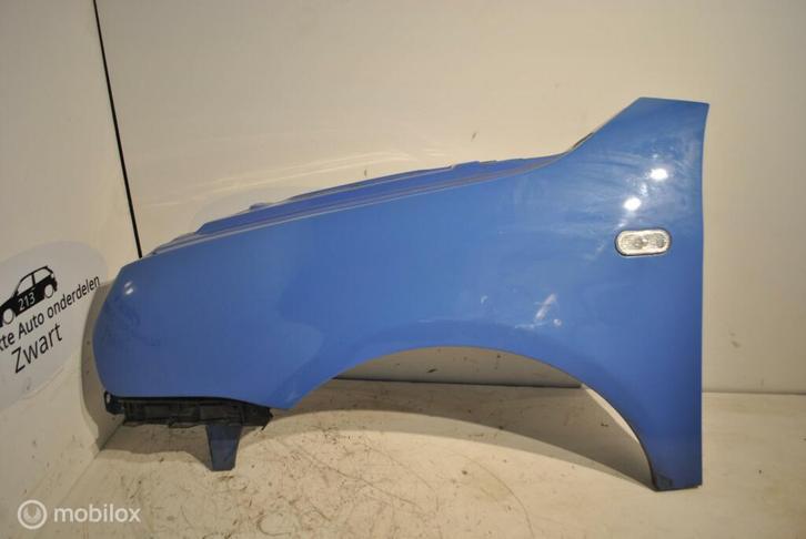 Linker voorscherm blauw Vw Lupo • ('98-'05) 6E0821225B, Auto-onderdelen, Carrosserie en Plaatwerk, Volkswagen, Gebruikt, Ophalen of Verzenden