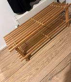 Bamboe/Houten schoenenrek, Huis en Inrichting, Kasten | Schoenenrekken, Ophalen, Zo goed als nieuw