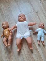 3 leuke poppen met kleertjes, Ophalen of Verzenden, Babypop