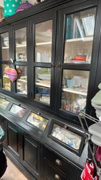 Grote buffetkast zwart 1,90 breed x 2,10 hoog, Huis en Inrichting, Ophalen, Gebruikt