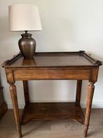 Houte tafel dressoir hout. Sidetable side table, Huis en Inrichting, Tafels | Sidetables, Ophalen, Gebruikt, 25 tot 50 cm, Rechthoekig