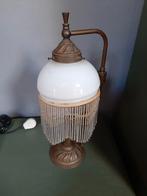 2 oude staande schemer lampen 2 kaarsen kadelaars, Antiek en Kunst, Ophalen