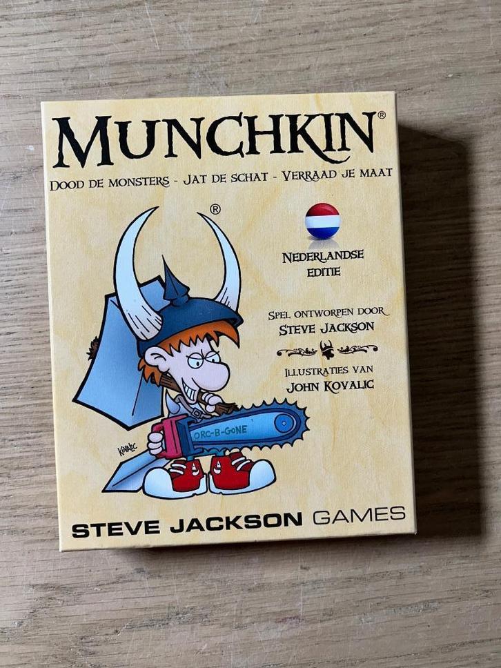 Munchkin Kaartspel, Hobby en Vrije tijd, Gezelschapsspellen | Kaartspellen, Ophalen of Verzenden