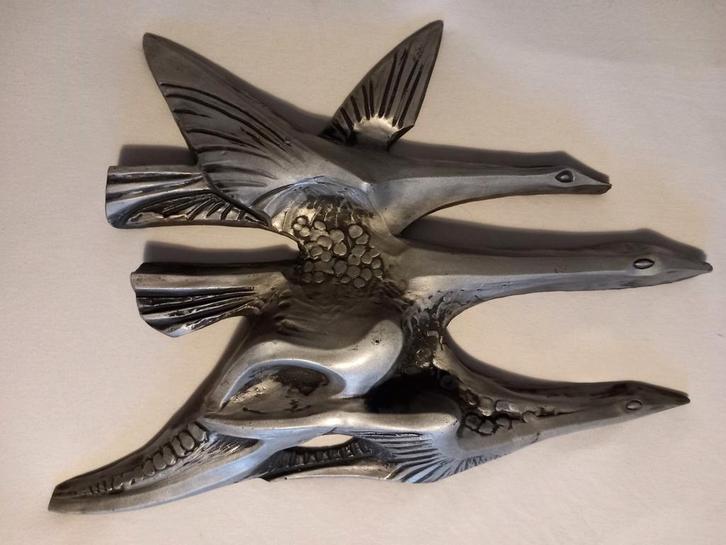 Fraai brutalistisch muurornament Ars Munda vogels in vlucht, Antiek en Kunst, Antiek | Wandborden en Tegels, Ophalen of Verzenden