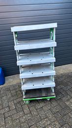 Stelling op wielen / plateauwagen inklapbaar, Ophalen of Verzenden, Zo goed als nieuw