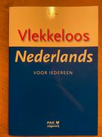 D. Pak - Vlekkeloos Nederlands voor iedereen, Boeken, Schoolboeken, Ophalen of Verzenden, Nederlands, Overige niveaus, D. Pak