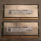 MT 16GB 2x 8GB DDR5 4800MHz SODIMM laptop geheugen, Ophalen of Verzenden, Zo goed als nieuw, DDR5, Laptop