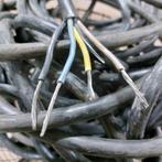 4-aderig Gummi Elektrakabel, Doe-het-zelf en Verbouw, Elektra en Kabels, Ophalen of Verzenden, Gebruikt, Kabel of Snoer