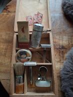 Vintage Scheerset in Houten Doos, Antiek en Kunst, Ophalen of Verzenden