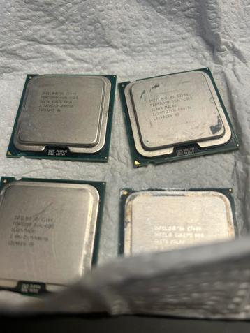 Verschillende intel processoren beschikbaar voor biedingen
