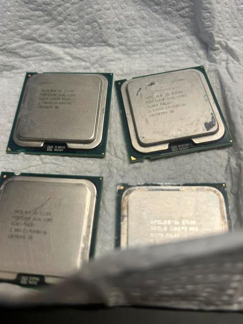 Verschillende intel processoren, Computers en Software, Processors, 2-core, Ophalen of Verzenden