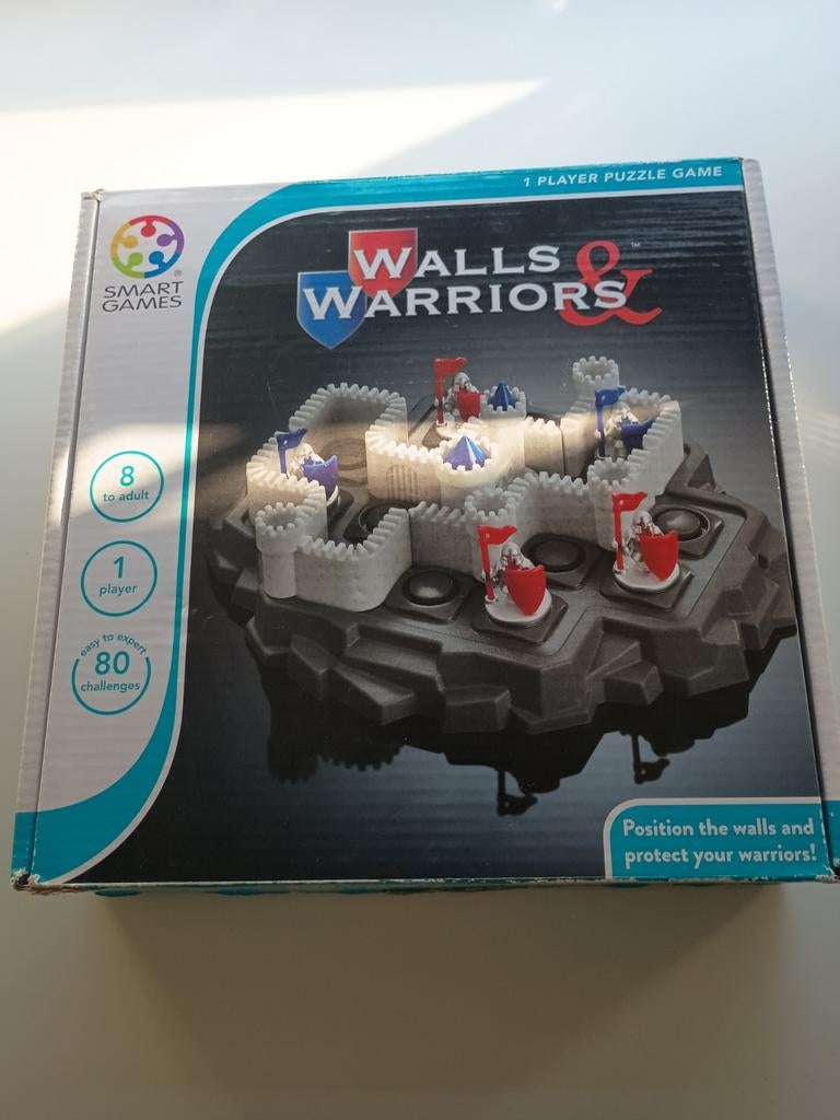 Smart Games Walls & Warriors, Een of twee spelers, Ophalen, Zo goed als nieuw, Smart Games