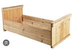 Steigerhouten bed, Ophalen, 90 cm, Eenpersoons, Steigerhout