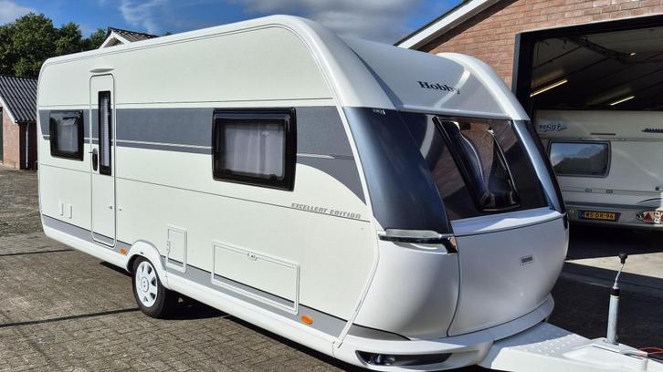 Hobby Excellent Edition 540 UL 2024. Isabella voortent,Airco, Caravans en Kamperen, Caravans, Particulier, tot en met 4, 1250 - 1500 kg