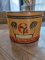 Gezo Specerijhandel blik Haarlem, Verzamelen, Blikken, Ophalen of Verzenden, Gebruikt, Overige