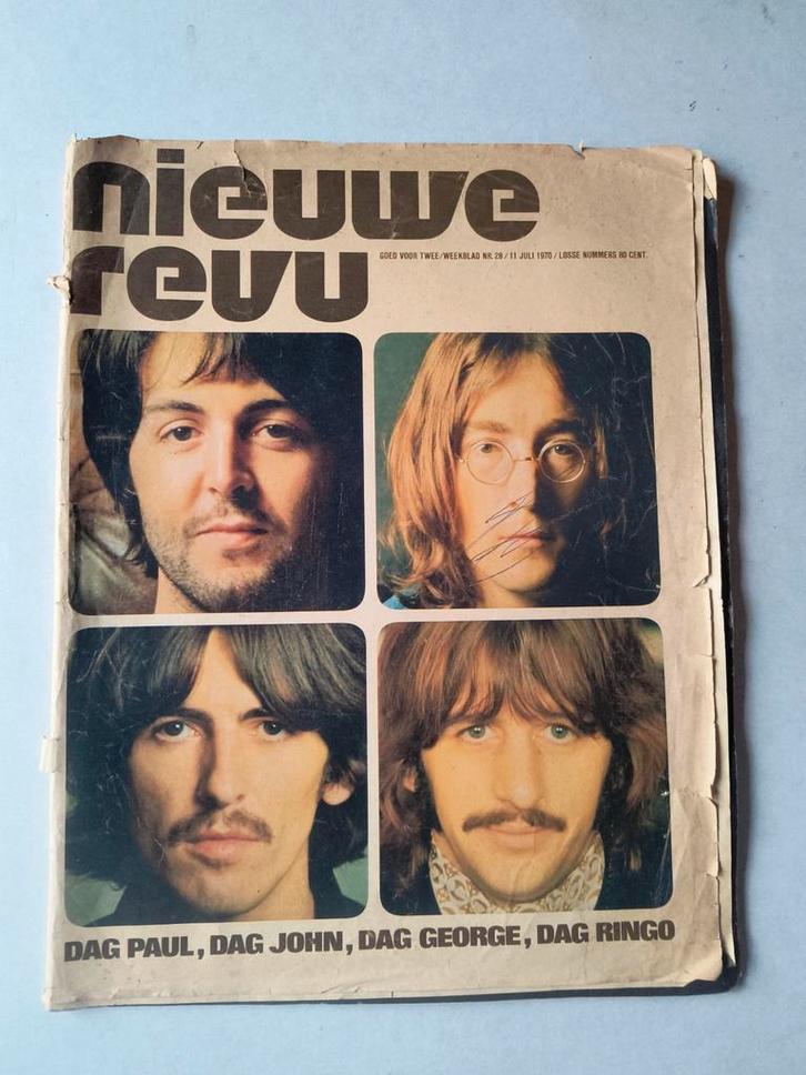 Nieuwe Revu 1970 - Beatles einde, Boeken, Tijdschriften en Kranten, Gelezen, Muziek, Film of Tv, Ophalen of Verzenden