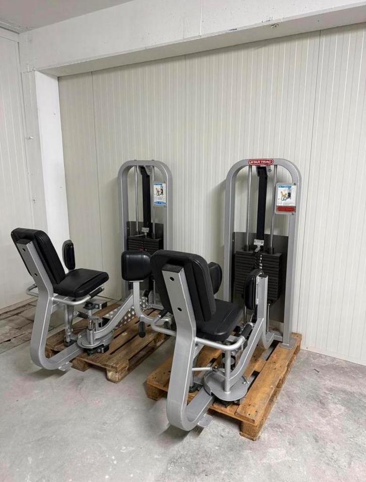 Star Trac / Olymp Abductor / Adductor set 2 machines, Sport en Fitness, Fitnessmaterialen, Gebruikt, Overige typen, Armen, Benen