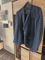 Donkerblauw colbert, Kleding | Heren, Kostuums en Colberts, Ophalen, Zo goed als nieuw, Maat 48/50 (M), Blauw