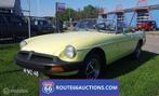 MG MGB Cabriolet | 1976 | Route 66 Auctions, Auto's, Overige carrosserieën, Zwart, Bedrijf, Handgeschakeld