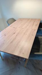 Uitschuifbare Eettafel 180/220x90 - Gebruikt, Huis en Inrichting, Tafels | Eettafels, Ophalen, Gebruikt, 200 cm of meer, 50 tot 100 cm