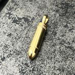 14k gouden kogel hanger prachtig kettinghanger, Ophalen of Verzenden, Nieuw, Goud