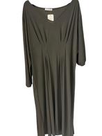 Magna jurk Legergroen NIEUW mt 52-54-56-58, Kleding | Dames, Verzenden, Jurk, Nieuw, Magna