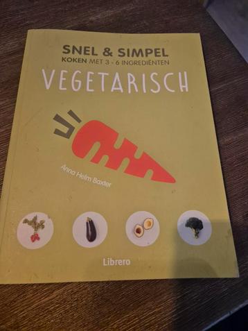 Vegetarisch Snel & Simpel Kookboek beschikbaar voor biedingen
