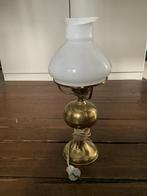 antieke koperen lamp, Antiek en Kunst, Ophalen of Verzenden