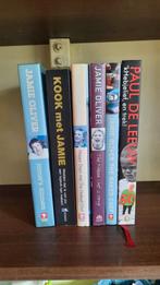 6 kookboeken Jamie Oliver en Paul de Leeuw, Gelezen, Ophalen of Verzenden