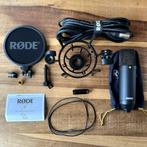 Røde NT1 KIT Zwart, Muziek en Instrumenten, Microfoons, Ophalen of Verzenden, Zo goed als nieuw, Studiomicrofoon