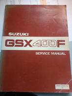 Service manual Suzuki GSX400F, Ophalen of Verzenden, Suzuki