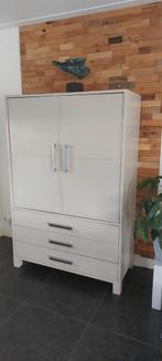 Unieke kast met inschuifbare deuren, Ophalen, Gebruikt, 100 tot 150 cm, Modern