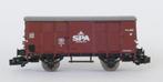 Fleischmann Piccolo NMBS/SNCB gesloten wagen “Spa”, Hobby en Vrije tijd, Modeltreinen | N-Spoor, Gebruikt, Gelijkstroom, Verzenden