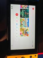 Switch met 400,- aan spellen en accessoires, Gebruikt, Met 2 controllers, Ophalen of Verzenden, Switch Original