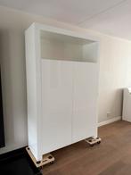 Hoogglans open kast wit met open vak, Huis en Inrichting, Kasten | Kledingkasten, Ophalen, Zo goed als nieuw, 25 tot 50 cm, Minder dan 100 cm