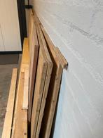 3x Elliottis Pine underlayment rechte kanten 18mm, Doe-het-zelf en Verbouw, Ophalen, Minder dan 25 mm, Zo goed als nieuw, 200 tot 250 cm