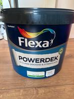 Flexa Powerdek Muurverf RAL 9016 - Nieuw!, Ophalen, 5 tot 10 liter, Wit, Nieuw