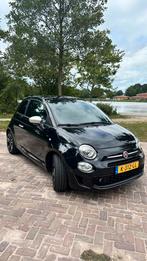 Fiat 500 1.0 70pk Hybrid Rockstar 2021 Zwart, Auto's, Fiat, Voorwielaandrijving, 4 stoelen, Zwart, Origineel Nederlands