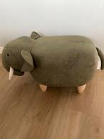 Olifant poef, Huis en Inrichting, Ophalen, Minder dan 50 cm, 50 tot 75 cm, Zo goed als nieuw