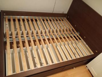IKEA MALM 160 X 200 (Nieuw: €319) Bedframe incl. 4 lades - afbeelding 1