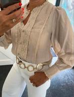 Co’Couture, super mooi en lief bloesje in maat S/M, Maat 38/40 (M), Beige, Nieuw, Ophalen of Verzenden
